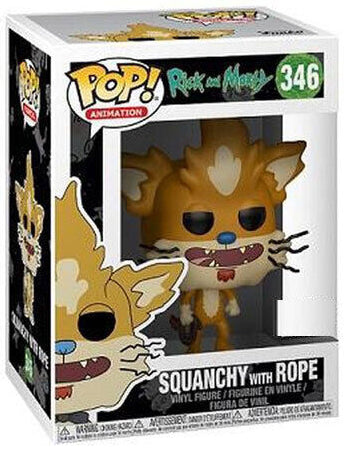 POP RICK AND MORTY SQUANCHY WITH ROPE 346 (usagé)
