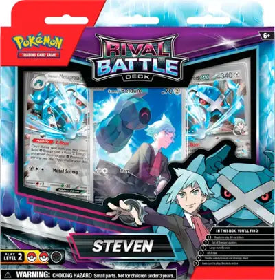 RIVAL BATTLE DECK STEVEN (POKEMON) (usagé)