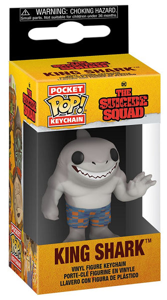 POP KEYCHAIN SUICIDE SQUAD KING SHARK (usagé)