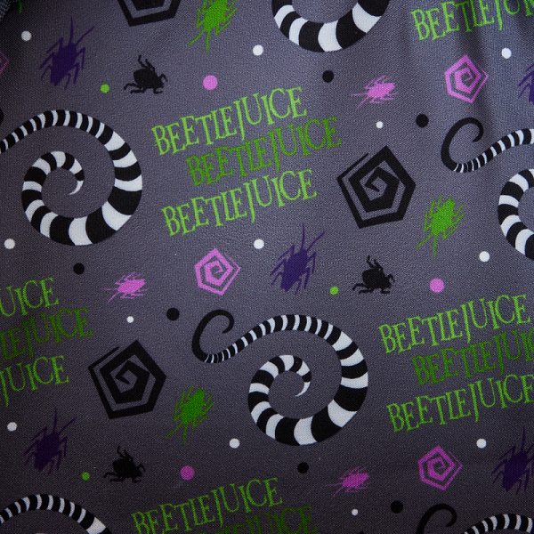 LOUNGEFLY BEETLEJUICE CAROUSEL COSPLAY BACKPACK (usagé)