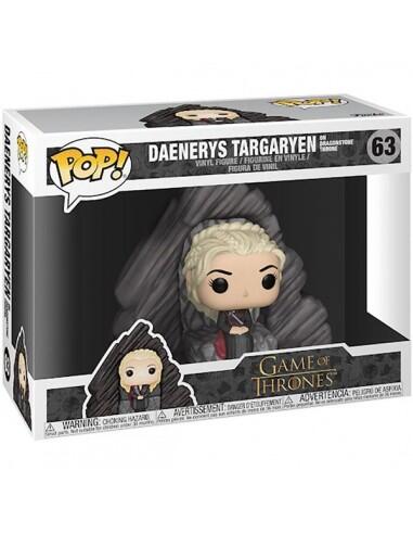 POP GAME OF THRONES DAENERYS TARGARYEN ON DRAGONSTONE THRONE 63 (usagé)