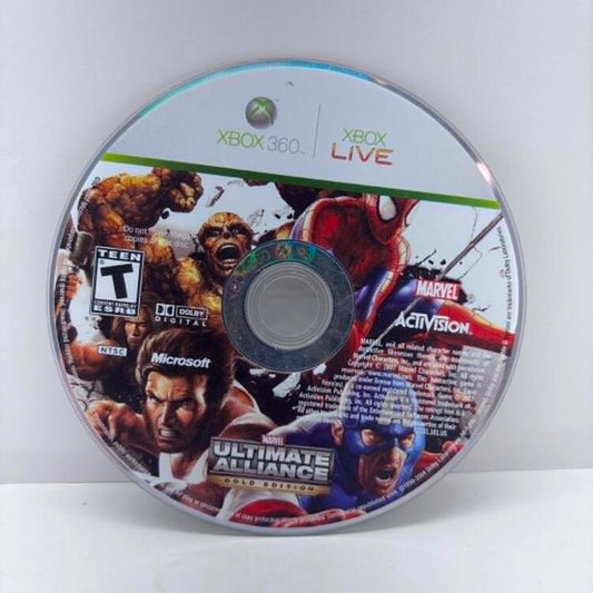 MARVEL ULTIMATE ALLIANCE GOLD EDITION / RESURFACED (CD ONLY) (usagé)