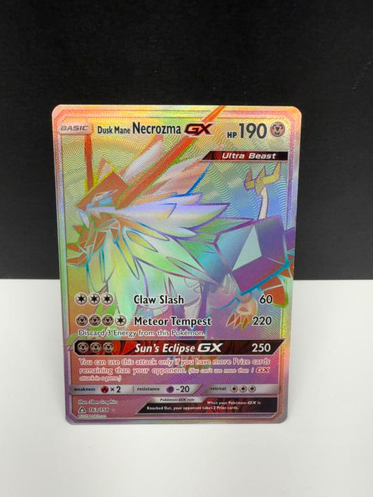 DUSK MANE NECROZMA GX 163/156 (POKEMON ULTRA PRISM) (usagé)