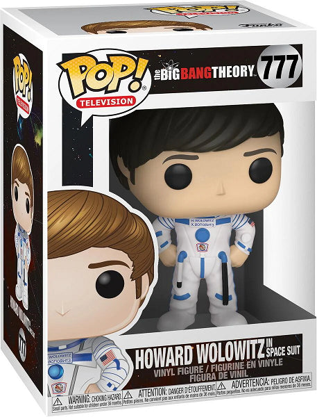 POP THE BIB BANG THEORY HOWWARD WOLOWITZ IN SPACE SUIT 777