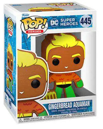 POP DC SUPER HEROES GINGERBREAD AQUAMAN 445 (usagé)