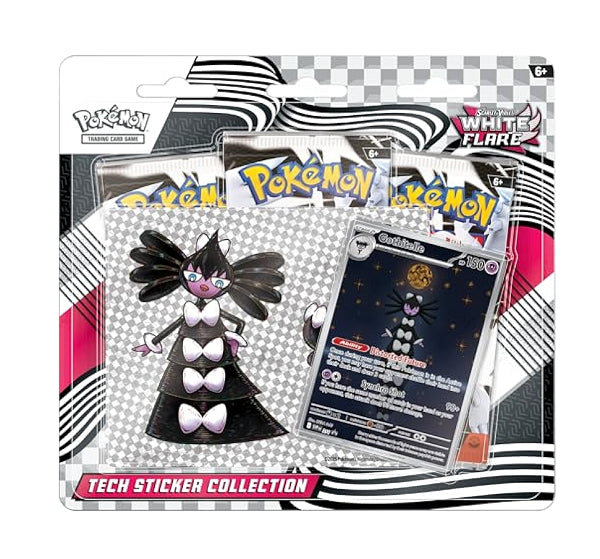 SCARLET & VIOLET WHITE FLARE TECH STICKER COLLECTION (POKEMON) (usagé)