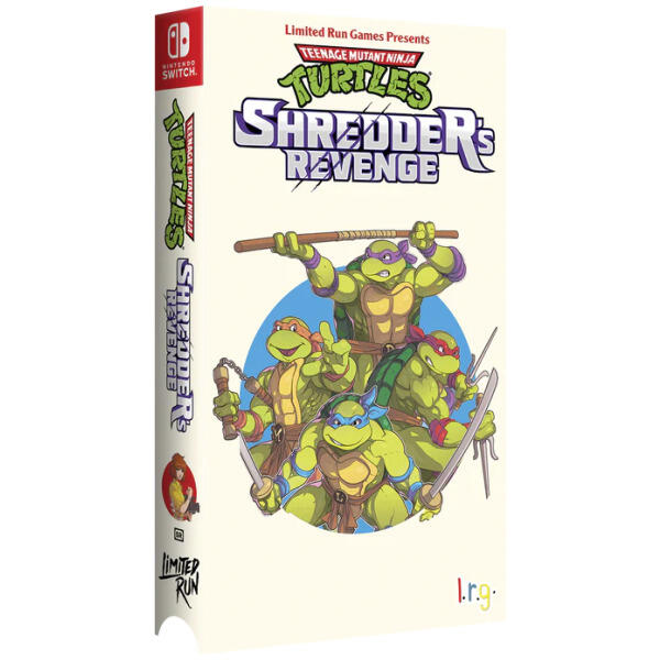 TEENAGE MUTANT NINJA TURTLES SHREDDER'S REVENGE CLASSIC EDITION (LIMITED RUN GAMES) (usagé)