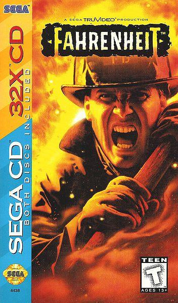 SEGA CD FAHRENHEIT (CD'S ONLY)