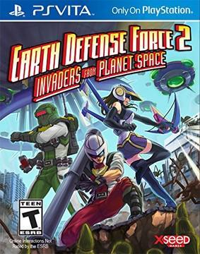 EARTH DEFENSE FORCE 2 INVADERS FROM PLANET SPACE (WITH BOX)