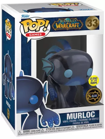 POP WORLD OF WARCRAFT MURLOC 33 (GLOWS IN THE DARK) (usagé)