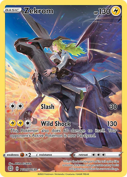 ZEKROM TG05/TG30 (POKEMON BRILLIANT STAR) (usagé)