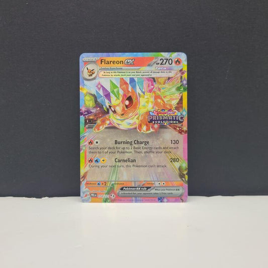 FLAREON EX 014/13 (POKEMON PRISMATIC EVOLUTION) (usagé)