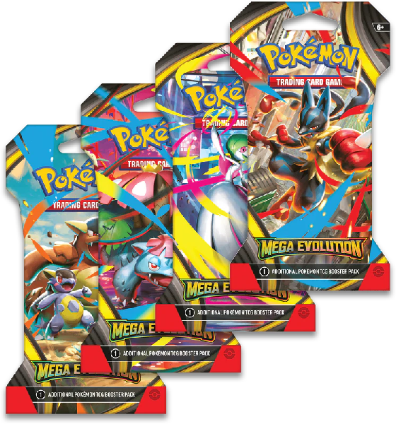 MEGA EVOLUTION (BLISTER PACK) (POKEMON) (usagé)