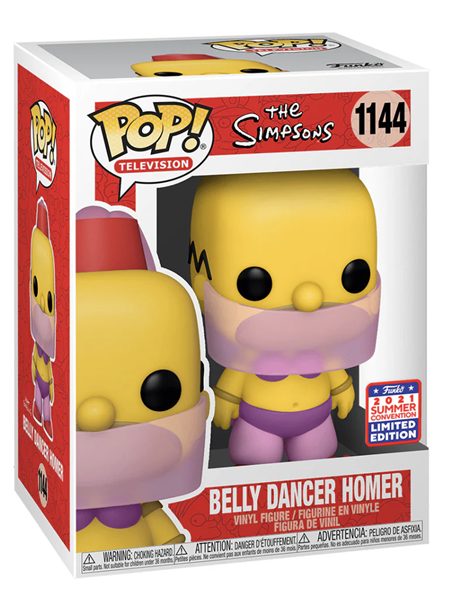POP THE SIMPSONS 1144 - BELLY DANCER HOMER (usagé)