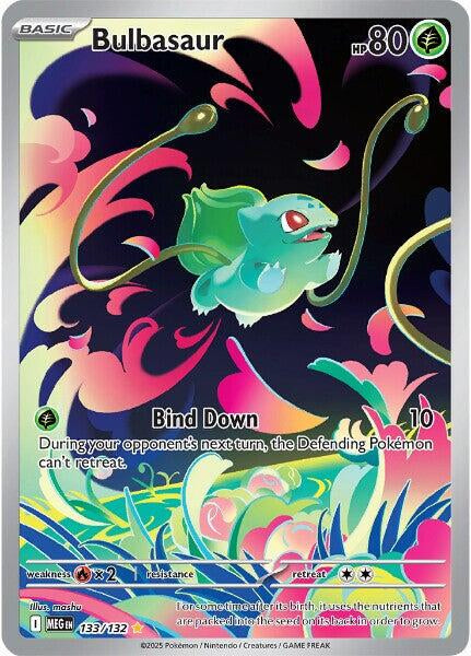 BULBASAUR 133/132 (POKEMON MEGA EVOLUTION)