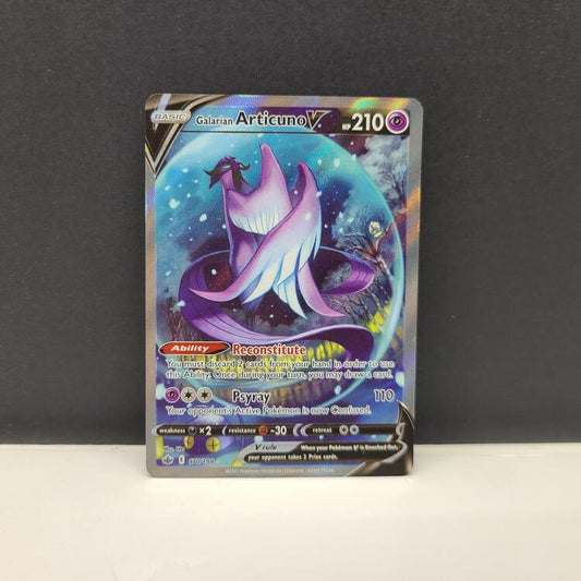 GALARIAN ARTICUNO V 170/198 (POKEMON CHILING REIGN)