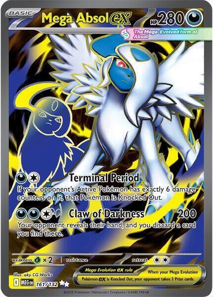 MEGA ABSOL EX 161/132 (POKEMON MEGA EVOLUTION) (usagé)