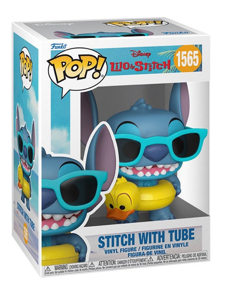 POP LILO & STITCH 1565 - STITCH WITH TUBE (usagé)