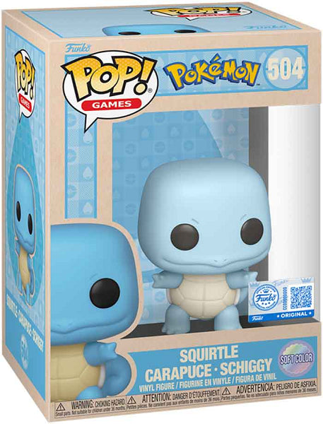 POP POKEMON 504 - SQUIRTLE (SOFT COLOR) (usagé)