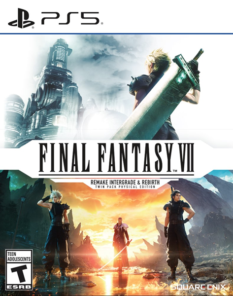 FINAL FANTASY VII REMAKE INTERGRADE & FINAL FANTASY VII REBIRTH TWIN PACK (usagé)