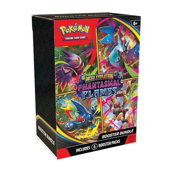 MEGA EVOLUTION PHANTASMAL FLAMES BOOSTER BUNDLE (POKEMON) (usagé)