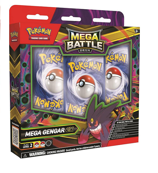 MEGA BATTLE DECK MEGA GENGAR EX (POKEMON)