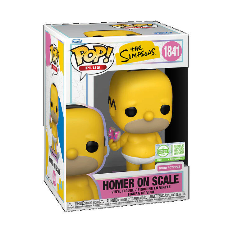 POP THE SIMPSONS 1841 - HOMER ON SCALE (usagé)
