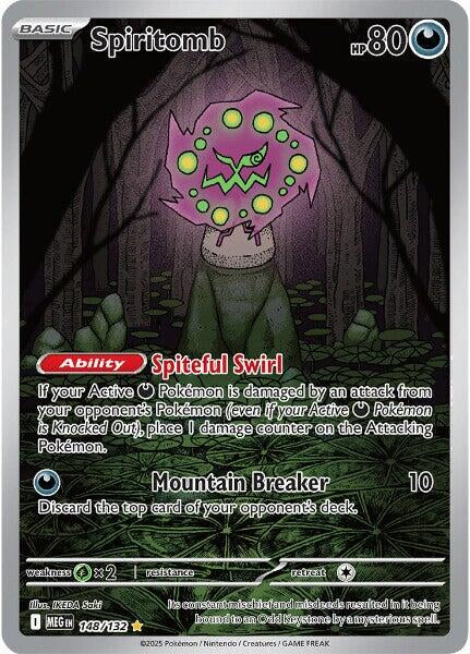 SPIRITOMB 148/132 (POKEMON MEGA EVOLUTION)