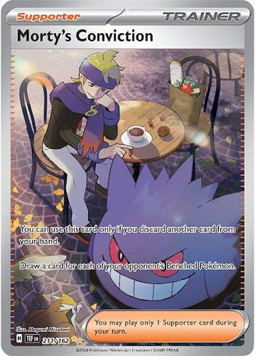 MORTY'S CONVICTION 211/162 (POKEMON TEMPORAL FORCES)