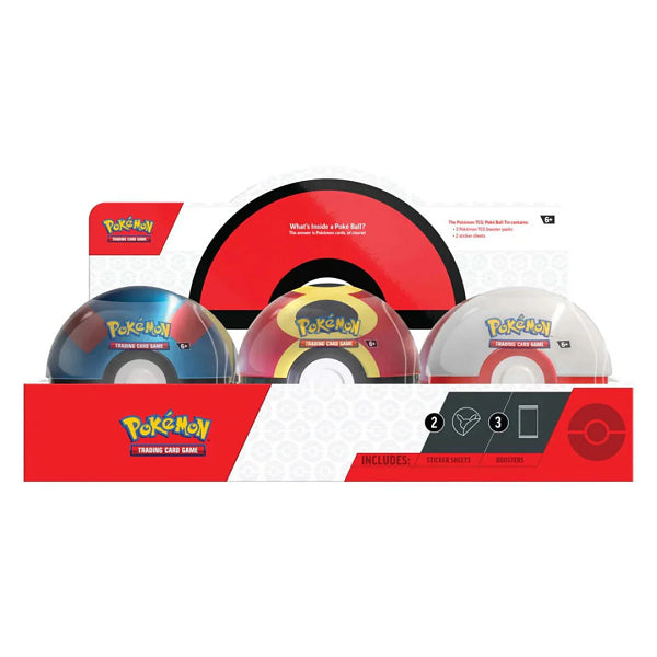 2025 POKEBALL TIN Q4 (POKEMON) (usagé)