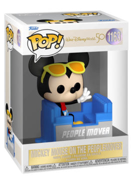 POP WALT DISNEY WORLD 50 1163 - MICKEY MOUSE ON THE PEOPLEMOVER