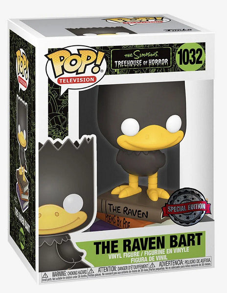 POP THE SIMPSONS 1032 - THE RAVEN BART (usagé)