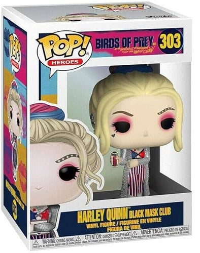 POP BIRD OF PREY 303 - HARLEY QUINN BLACK MASK CLUB (usagé)