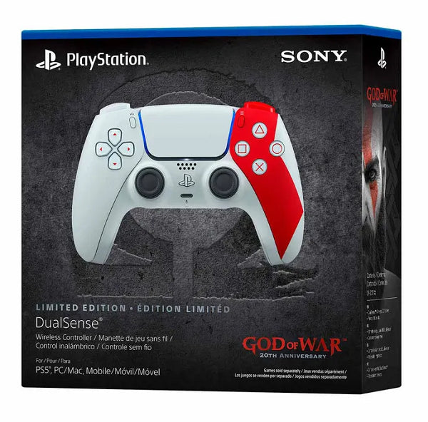 CONTROLLER DUALSENSE WIRELESS GOD OF WAR 20TH ANNIVERSARY LIMITED EDITION (PS5) (usagé)