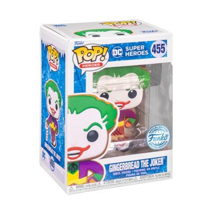 POP DC SUPER HEROES 455 - GINGERBREAD THE JOKER (usagé)