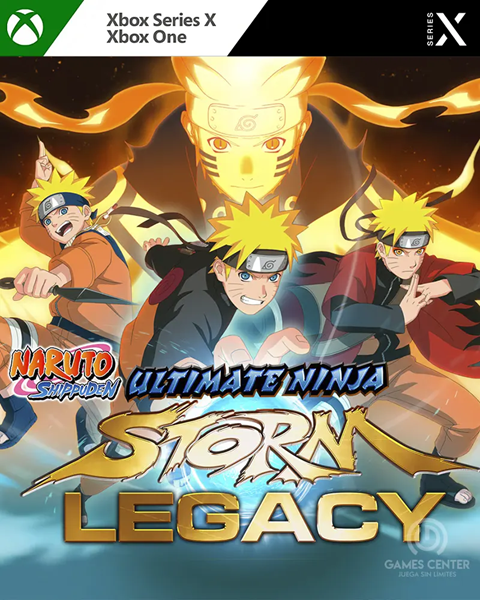NARUTO SHIPPUDEN ULTIMATE NINJA STORM LEGACY (STEELBOOK CASE ONLY) (usagé)