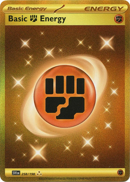 BASIC FIGHT ENERGY 258/198 (POKEMON SCARLET & VIOLET) (usagé)