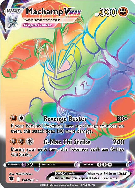 MACHAMP VMAX 194/189 (POKEMON ASTRAL RADIANCE)