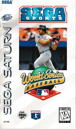 SEGA SATURN WORLD SERIES BASEBALL (COMPLETE IN BOX)