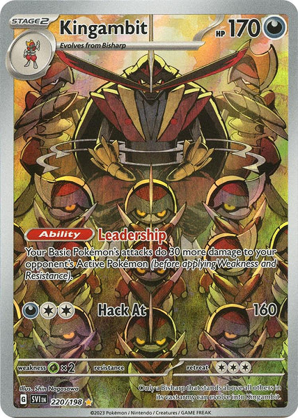 KINGAMBIT 220/198 (POKEMON SCARLET & VIOLET)