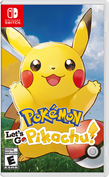 POKEMON LET'S GO PIKACHU (PRINTED COVER ART)