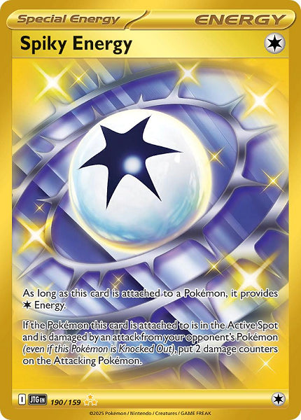 SPIKY ENERGY 190/159 (POKEMON JOURNEY TOGETHER) (usagé)