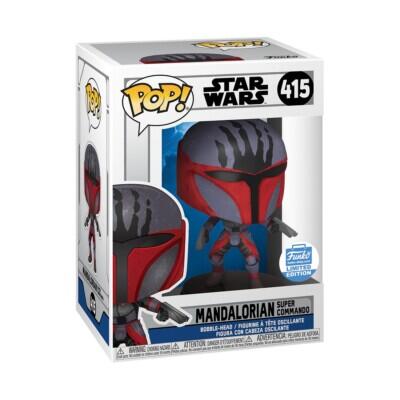 POP STAR WARS 415 - MANDALORIAN SUPER COMMANDO (FUNKO LMITED EDITION)