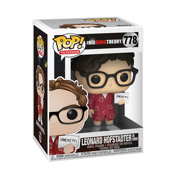 POP THE BIG BANG THEORY 778 - LEONARD HOFSTADTER IN ROBE (usagé)