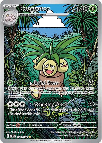 EXEGGUTOR 135/132 (POKEMON MEGA EVOLUTION) (usagé)