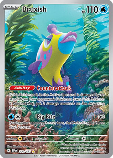 BRUXISH 200/191 (POKEMON SURGING SPARKS) (usagé)