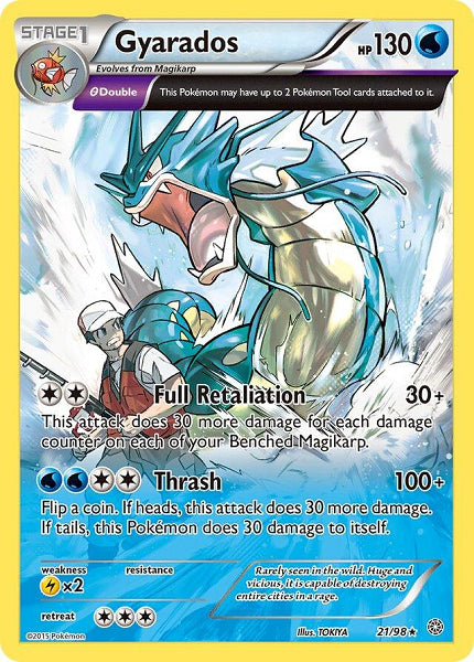 GYARADOS 21/98 (POKEMON ANCIENT ORIGIN) (usagé)
