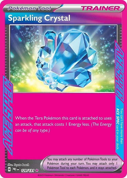 SPARKLING CRYSTAL 129/131 (PRISMATIC EVOLUTIONS)