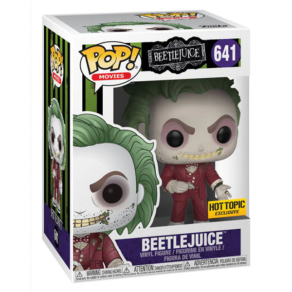 POP BEETLEJUICE 641 - BEETLEJUICE (HOT TOPIC EXCLUSIVE) (usagé)