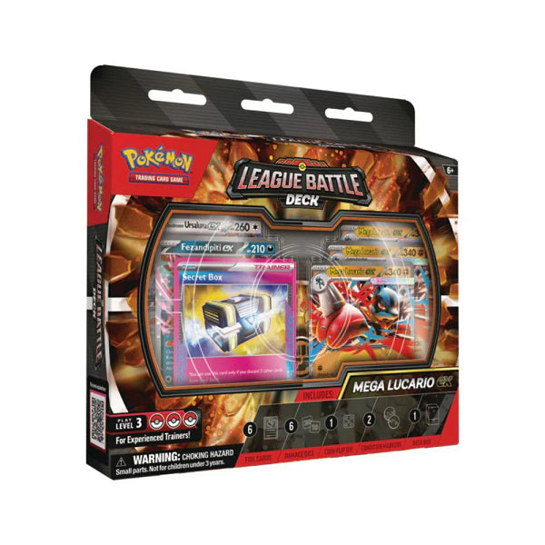LEAGUE BATTLE DECK MEGA LUCARIO EX (POKEMON) (usagé)